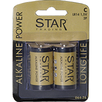 Батарейка C 1.5V Power Alkaline