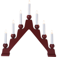 Чорний ланцюжок для флагштоку з золотими теплобілими  LED-лампами. Ланцюжок має 360 LED ламп, що роз