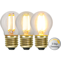 LED лампа E27 G45 3-step Click