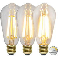 LED лампа E27 ST64 3-step Click