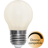 LED лампа E27 G45 Opaque filament RA90