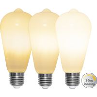 LED лампа E27 ST64 матова Filament RA90 3-ступеневий