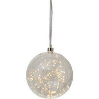 Шкляна світлова кулька Glow