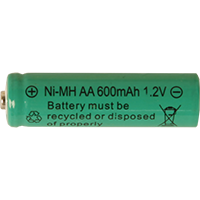 Акумуляторна батарейка AA 1.2V 600mAh Ni-MH