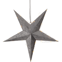 Паперова Зірка Velvet