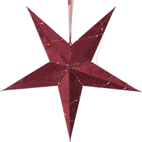 Паперова Зірка Velvet