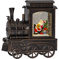 Вунтрішня декорація Vinter Санта в паровозі