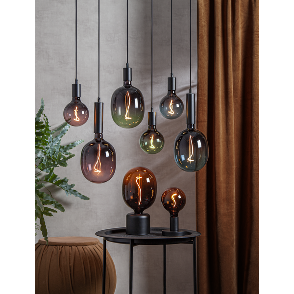 LED Lamp E27 G125 ColourMix