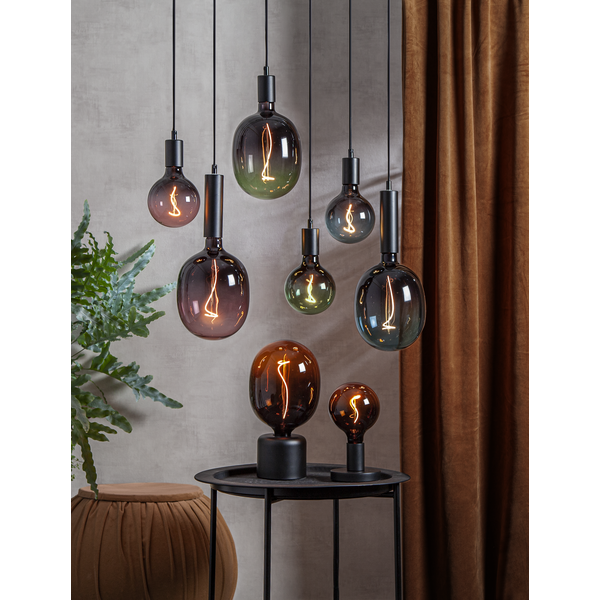 LED Lamp E27 G125 ColourMix