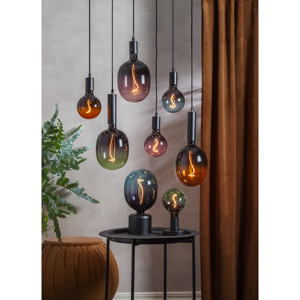 LED Lamp E27 G125 ColourMix